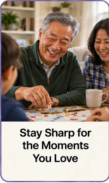 Stay sharp for the moments you love