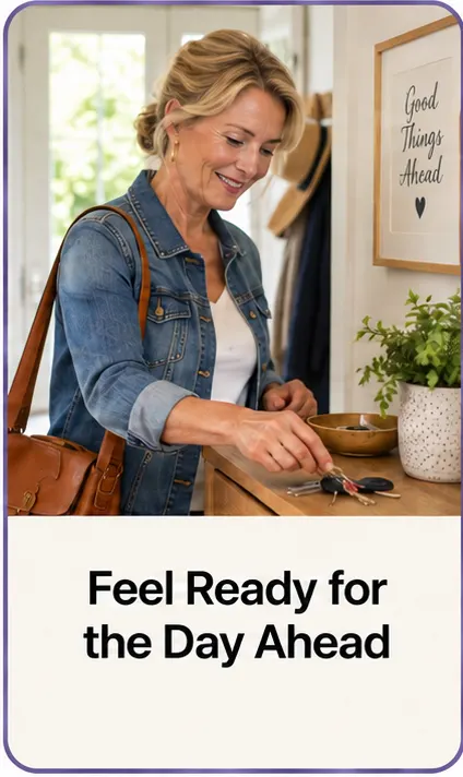 Feel ready for the day ahead